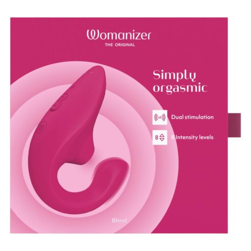 Womanizer Blend - G-pont vibrátor és csiklóizgató (pink)