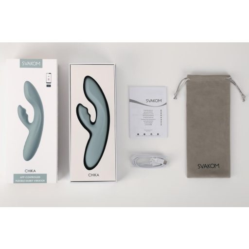 Svakom Chika - okos csiklókaros G-pont vibrátor (szürke)