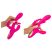 SMILE - tripla karos, nyelves vibrátor (pink)