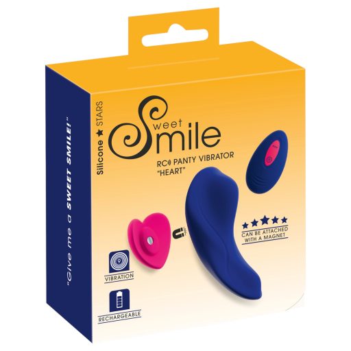 Smile RC Panty - vezeték nélküli bugyivibrátor távirányítóval (kék)