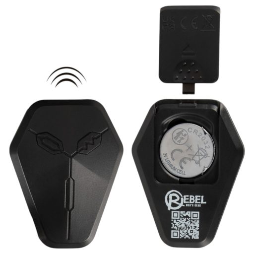 Rebel - lökő prosztatavibrátor (fekete)