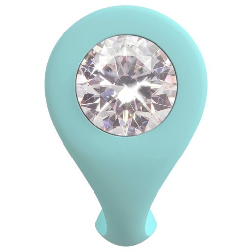 Beau Coeur Juvela - vibrációs anál plug (türkiz)