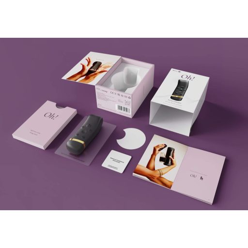 / The Handy Oh! - ResoTouch vibrátor (fekete)