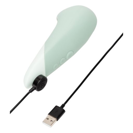 Womanizer Vibe - csikló vibrátor (zöld)