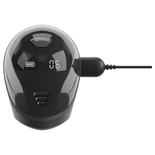 Rebel - vízálló makkvibrátor (fekete)