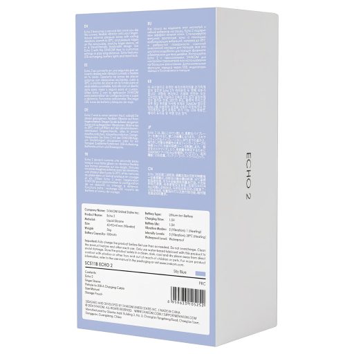 Svakom Echo 2 - okos ujjvibrátor (kék)