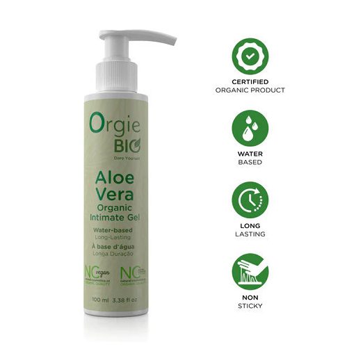 Orgie Bio Aloe Vera Organikus intim gél