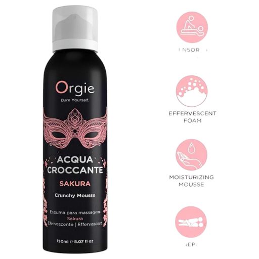 / Orgie Acqua Croccante - masszázshab - cseresznyevirág (150 ml)