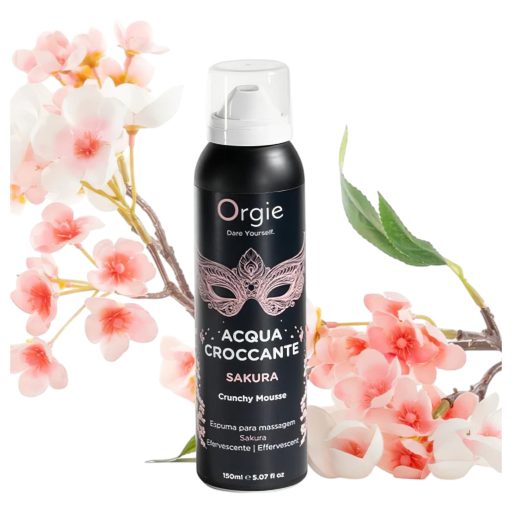 / Orgie Acqua Croccante - masszázshab - cseresznyevirág (150 ml)