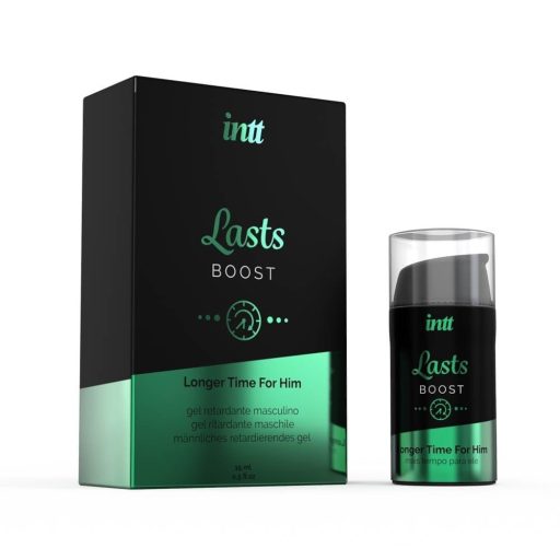 intt Lasts Boost - késleltető és erekciónövelő spray férfiaknak (15 ml)