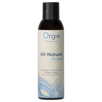 Orgie All Natural - vízbázisú síkosító gél (150ml)