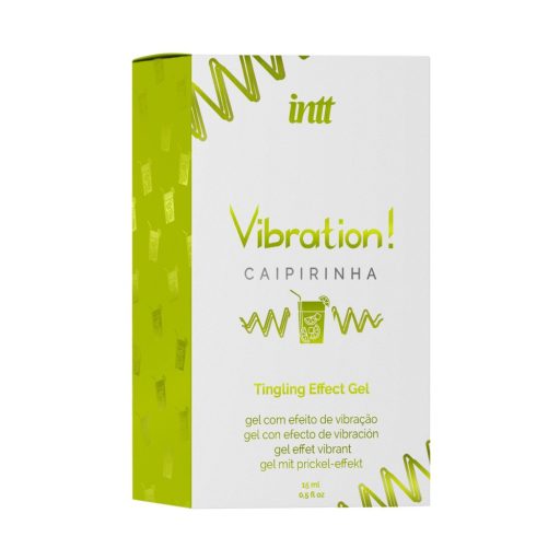 Intt Vibration Caipirinha Airless Bottle + Box - vágyfokozó gél (15 ml)