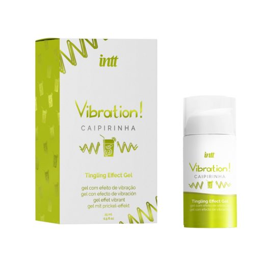 Intt Vibration Caipirinha Airless Bottle + Box - vágyfokozó gél (15 ml)