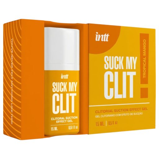 Intt Suck My Clit - klitorisz stimuláló gél nőknek - mangó (15 ml)