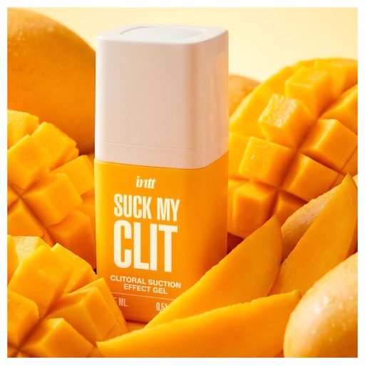 Intt Suck My Clit - klitorisz stimuláló gél nőknek - mangó (15 ml)