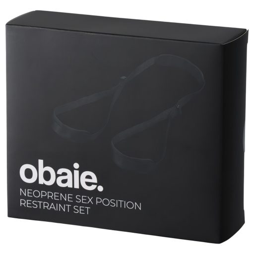 Obaie - neoprén pozíciótartó heveder (fekete)