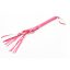 / Műbőr BDSM korbács domina lovaglópálca (pink, 42 cm)