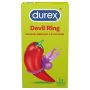 Durex Little Devil - vibrációs péniszgyűrű (lila)