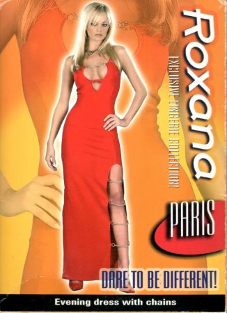 Roxana - Paris vörös estélyi - L