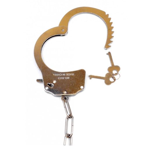 Fetish Boss Series Szőrös bilincs (Fehér)