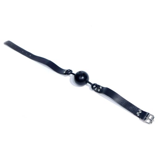 Boys of Toys Fetish B Series Légáteresztő golyós szájpecek (fekete)