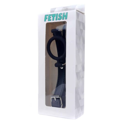 Boys of Toys Fetish B Series Szilikon szájkarika (fekete)