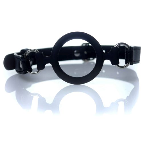 Boys of Toys Fetish B Series Szilikon szájkarika (fekete)