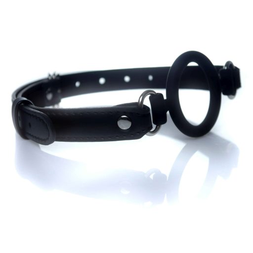 Boys of Toys Fetish B Series Szilikon szájkarika (fekete)