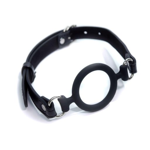 Boys of Toys Fetish B Series Szilikon szájkarika (fekete)