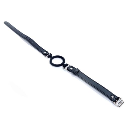 Boys of Toys Fetish B Series Szilikon szájkarika (fekete)