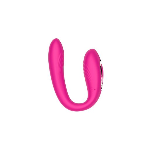 Boys of Toys Újratölthető USB-s hordható forgós párvibrátor távirányítóval (Pink)