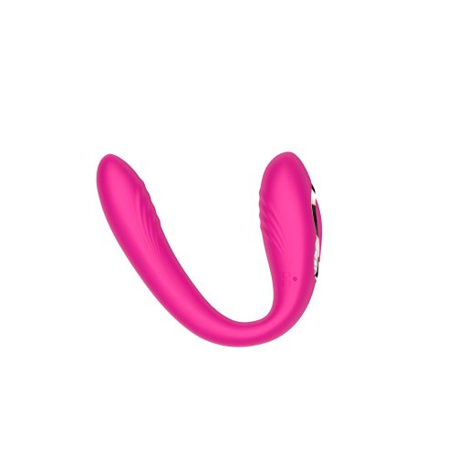 Boys of Toys Újratölthető USB-s hordható forgós párvibrátor távirányítóval (Pink)