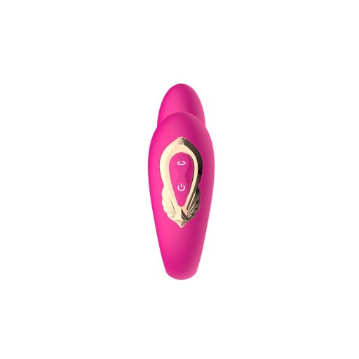 Boys of Toys Újratölthető USB-s hordható forgós párvibrátor távirányítóval (Pink)