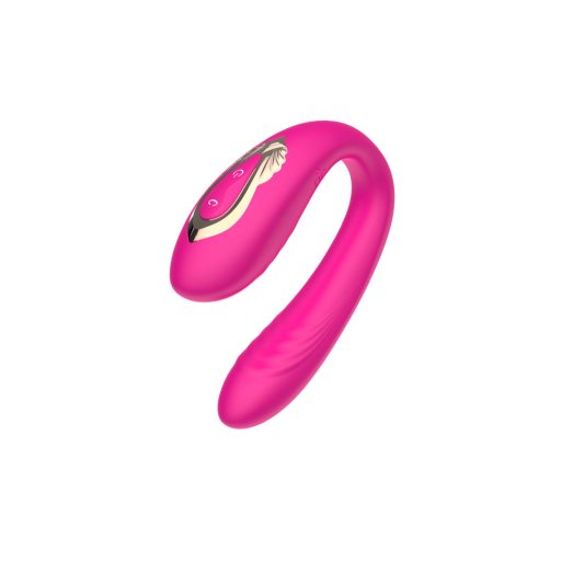 Boys of Toys Újratölthető USB-s hordható forgós párvibrátor távirányítóval (Pink)