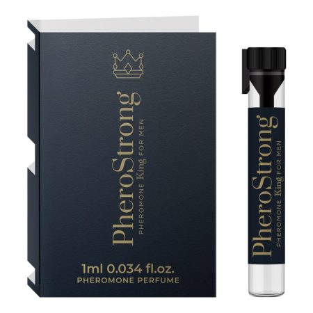 PheroStrong pheromone King for Men - Feromonos parfüm férfiaknak - 1 ml