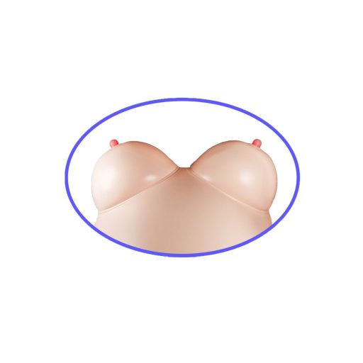 Barbi 3D Love Doll felfújható baba - Guminő