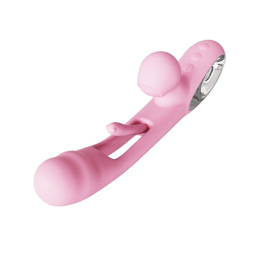 Boys of Toys Corse Újratölthető USB-s 36 funkciós rezgő és nyelves mozgású csiklókaros vibrátor