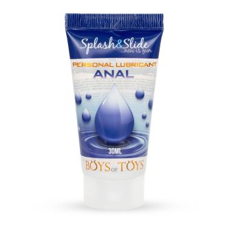  Boss of Toys Splash & Slide Vízbázisú anál síkosító (30ml)