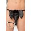 SoftLine Elefántos férfi tanga (fekete) S/L
