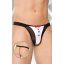 SoftLine 4433 - Mintás fehér férfi tanga S/L