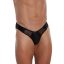 Softline 4502 - Fekete férfi tanga  XL
