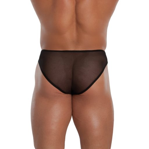 Softline 4502 - Fekete férfi tanga  XL