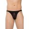 SoftLine 4502 Áttetsző férfi tanga (fekete) XL