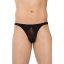 SoftLine 4502 Áttetsző férfi tanga (fekete) XL