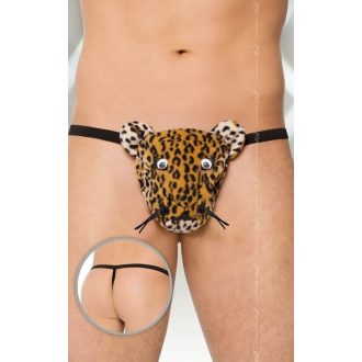SoftLine 4510 Leopárdfejes férfi tanga S/L