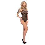   Livco Orvina - pöttyös, nyakpántos necc body - (fekete) - S-L