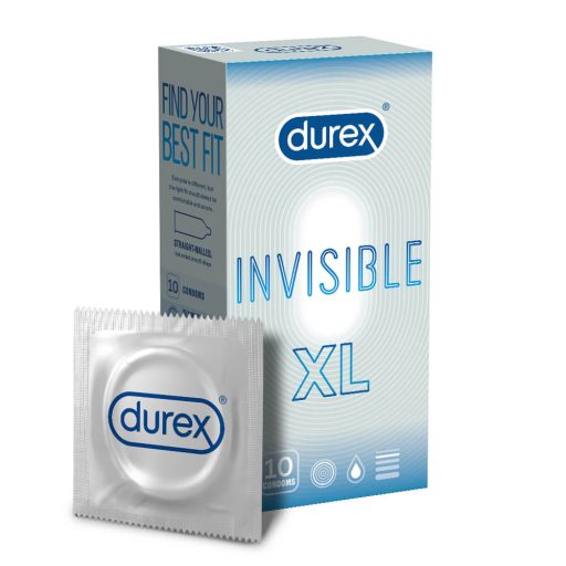 Durex Nude XL - extra nagy óvszer (10 db)