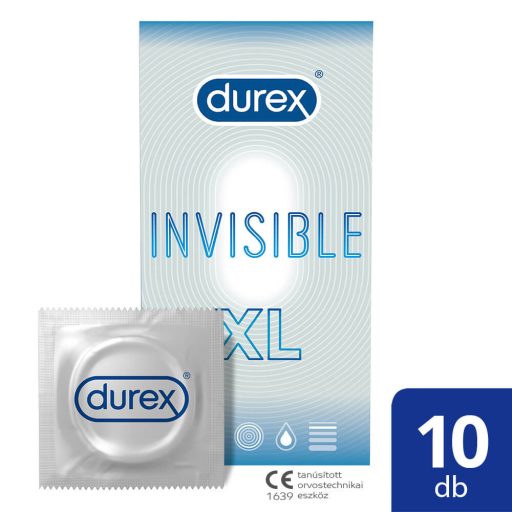 Durex Nude XL - extra nagy óvszer (10 db)