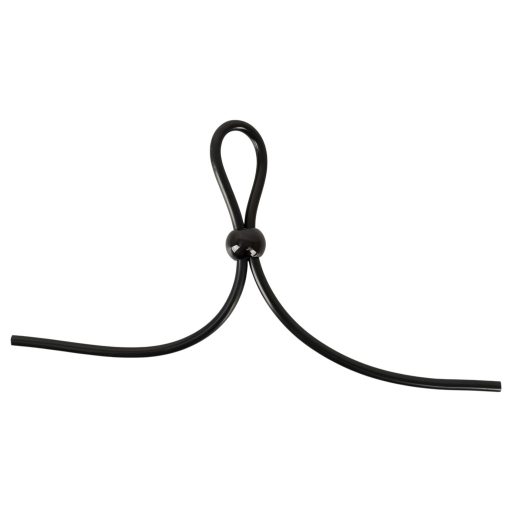 / Magic Shiver - állítható péniszgyűrű (fekete)