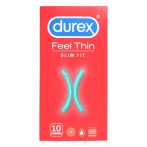 Durex Feel Thin Slim Fit - élethű érzés óvszer (10db)
